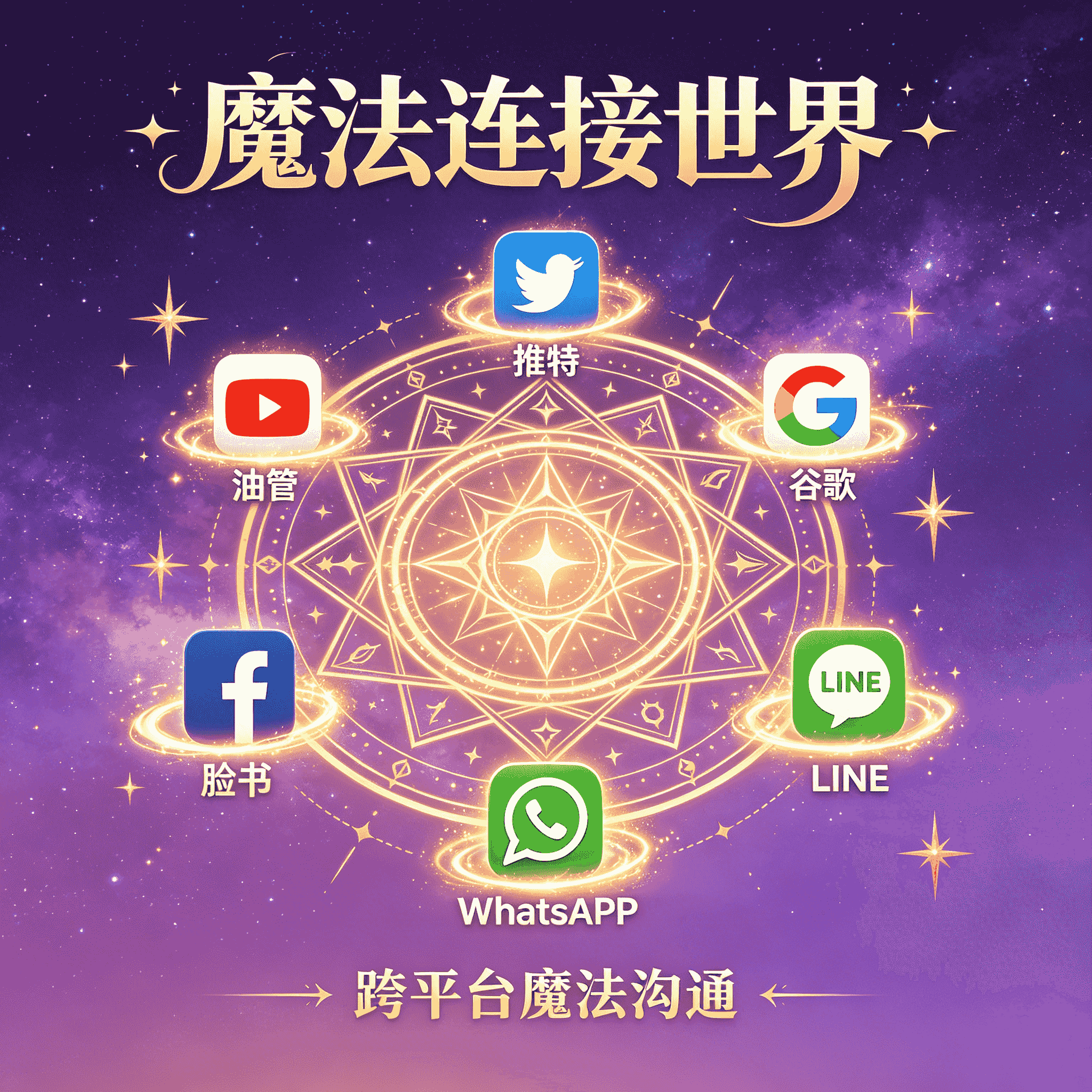 魔法：力荐 内含多平台