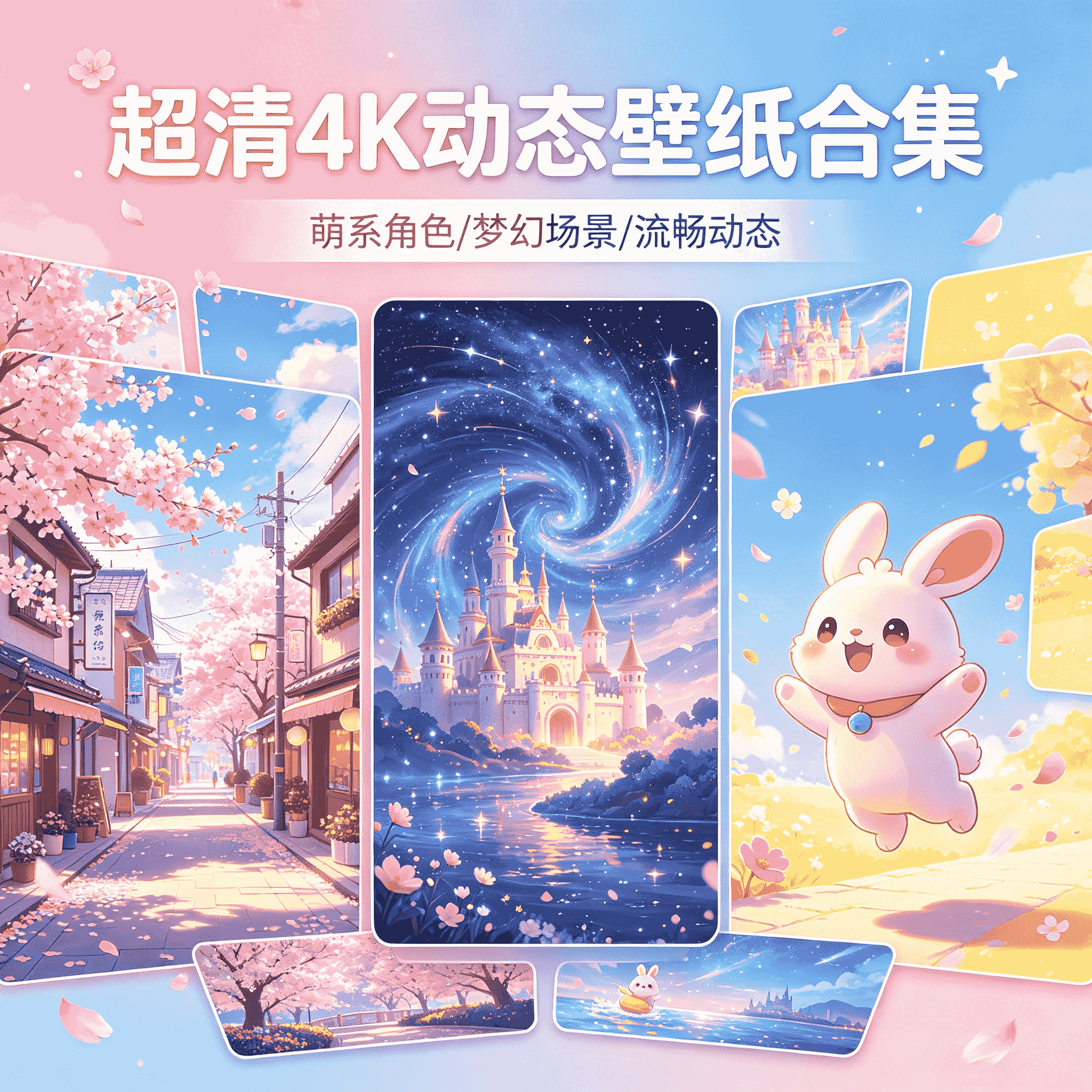 六十六款超清4K动态电脑壁纸