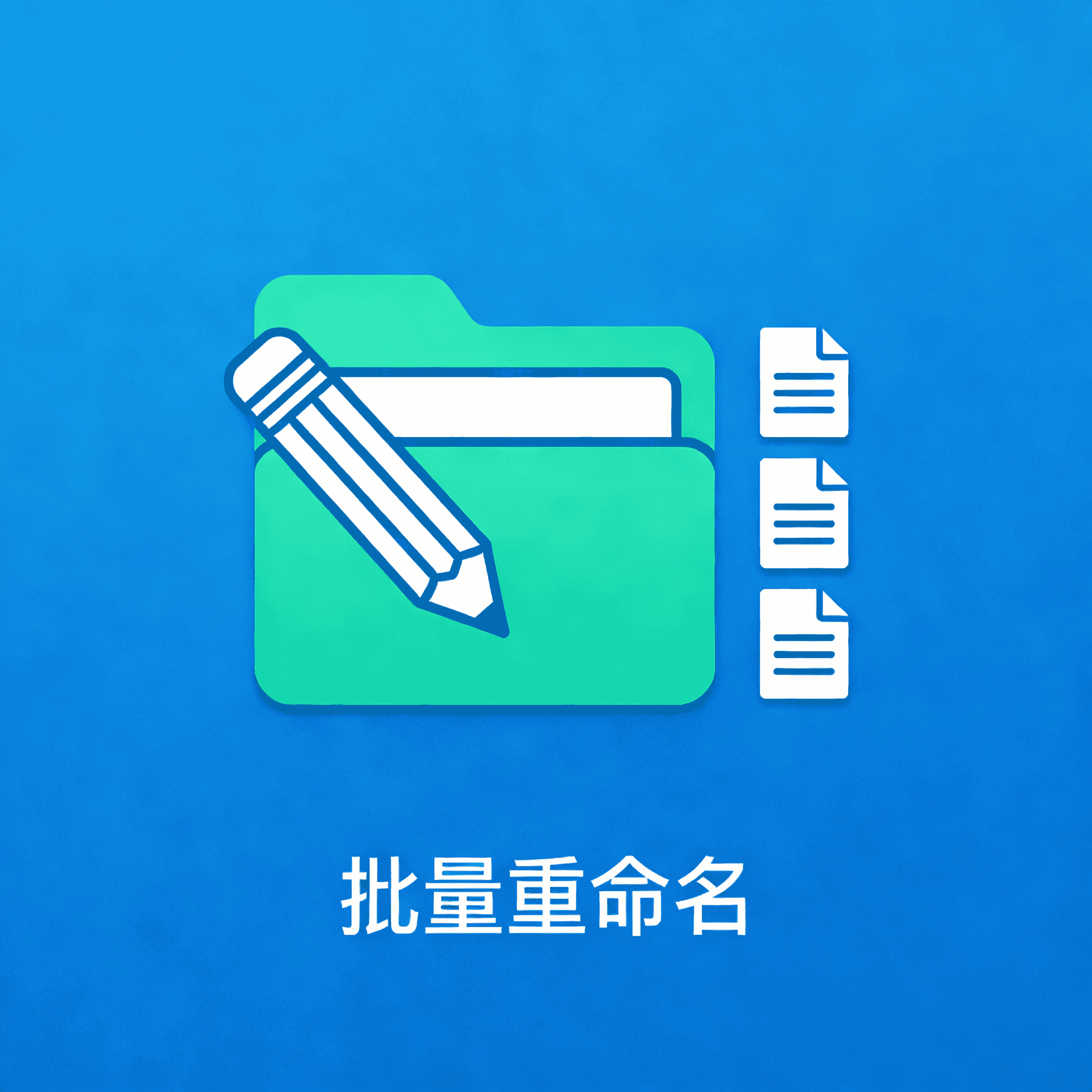一键批量重命名